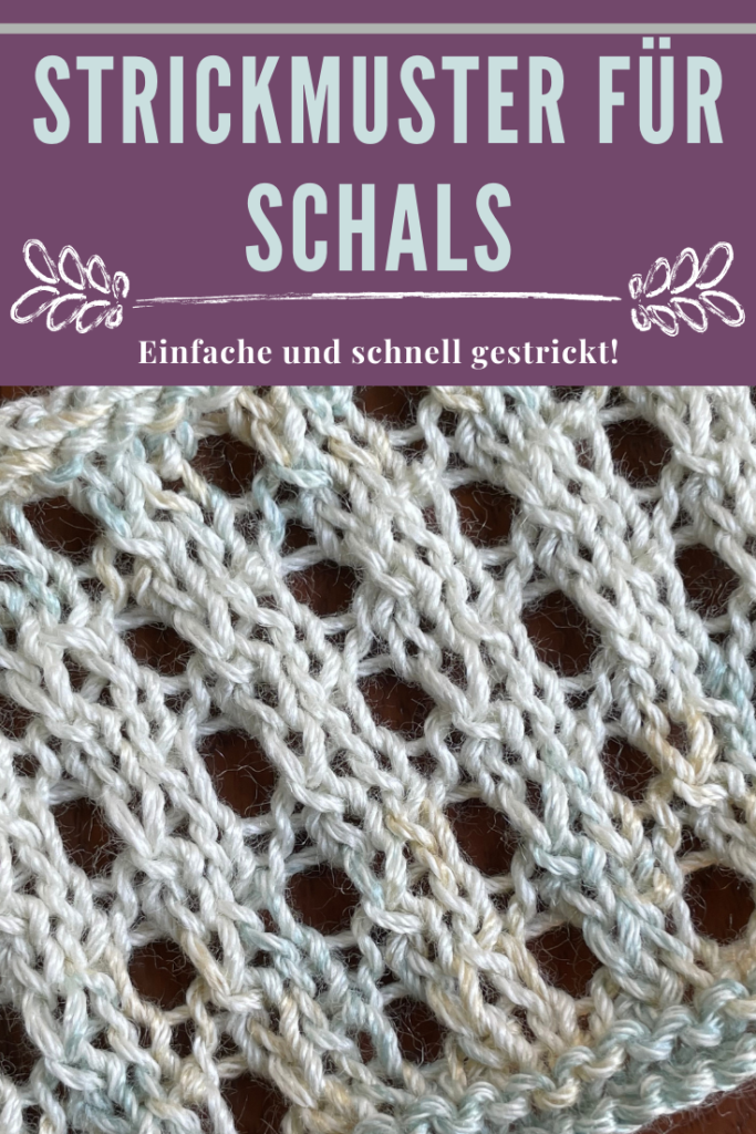 Einfache Strickmuster F R Anf Nger Schals Verdrehte Masche